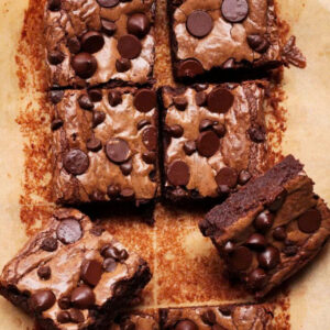 bánh brownie socola